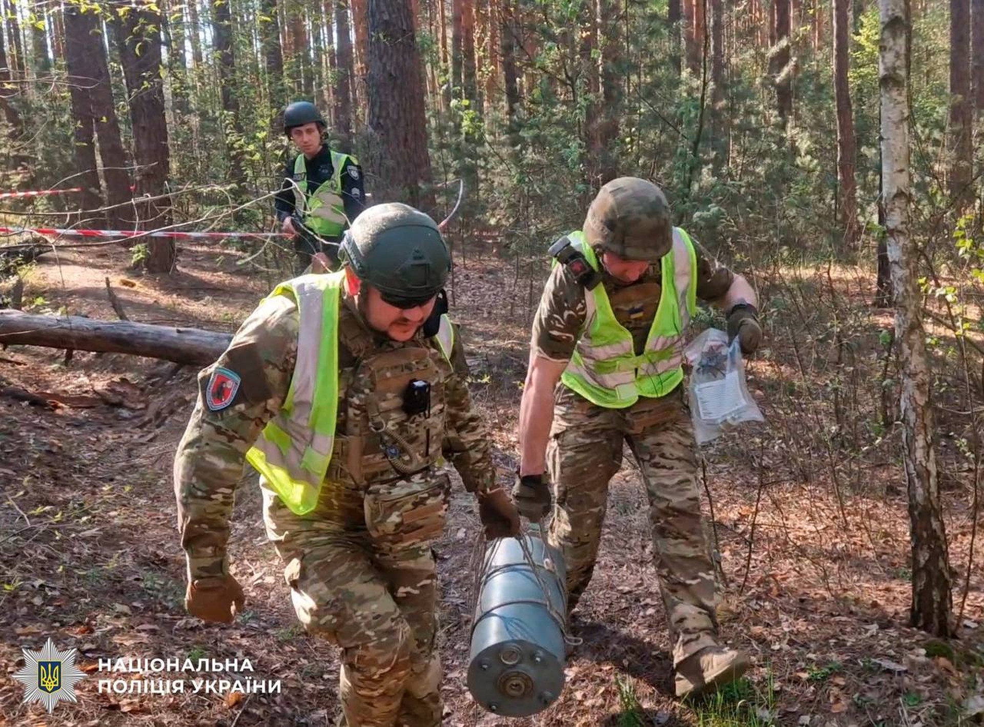 У лісосмузі Деснянського району знайшли бойову частину «Герані-2»
