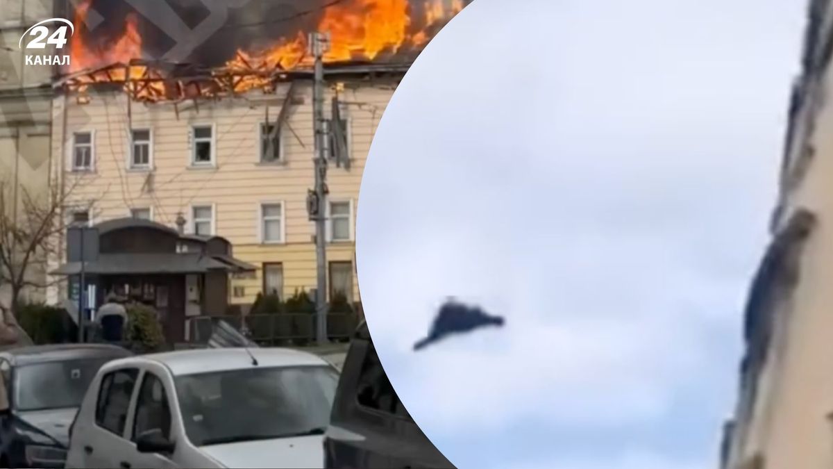 У мережі показали перші секунди після прильоту в центрі Львова