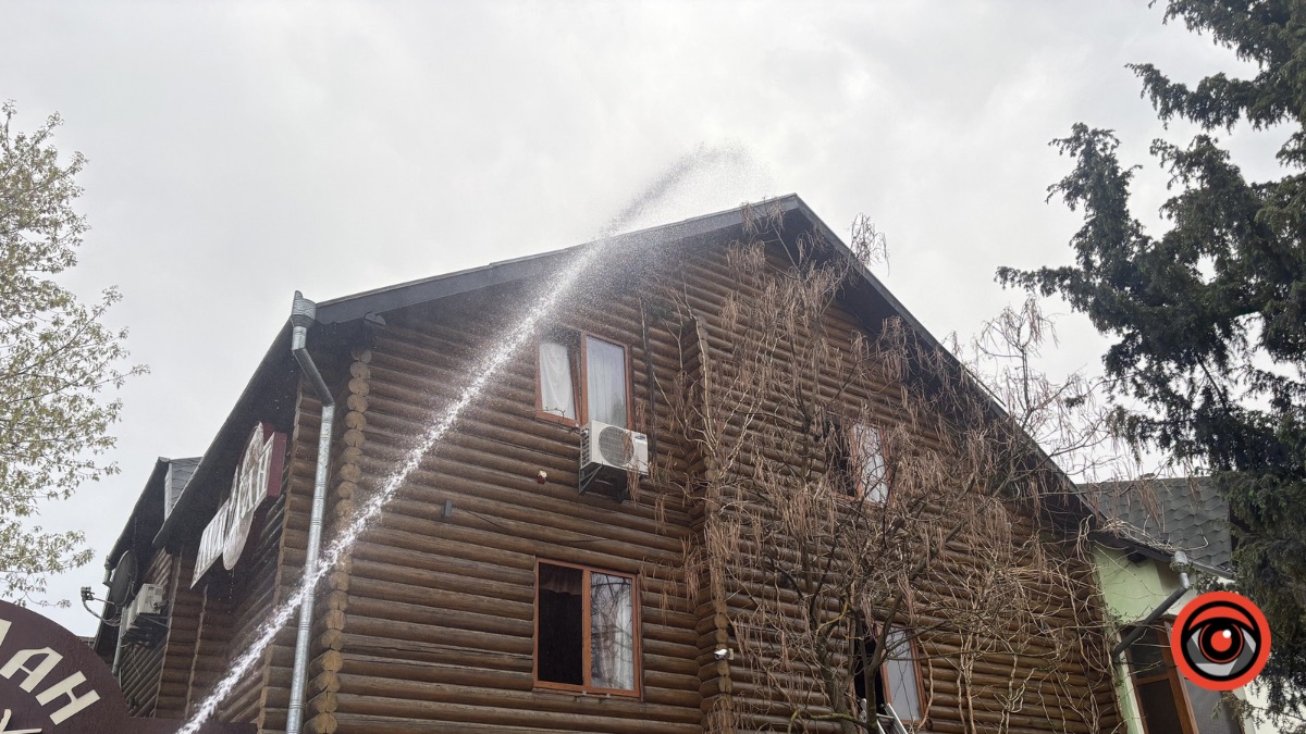 У одному з спальних районів Калуша горить сауна