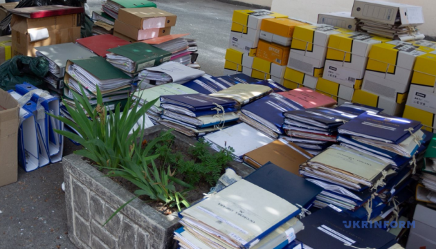 У пошкодженій будівлі ГУ ДСНС Київщини зберігалися архіви ліквідаторів аварії …