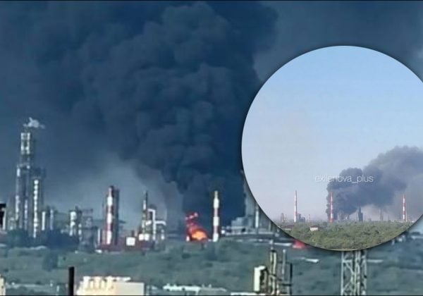 У російській Сизрані пожежа та чорний дим: НПЗ атакували дрони
