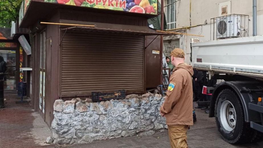 Кіоски прибрали з проспекту Соборного в Запоріжжі