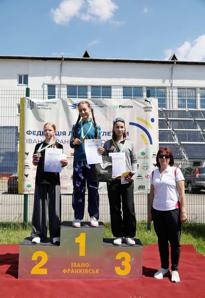 Франківчанка Анастасія Олійник перемогла у легкоатлетичному двоборстві