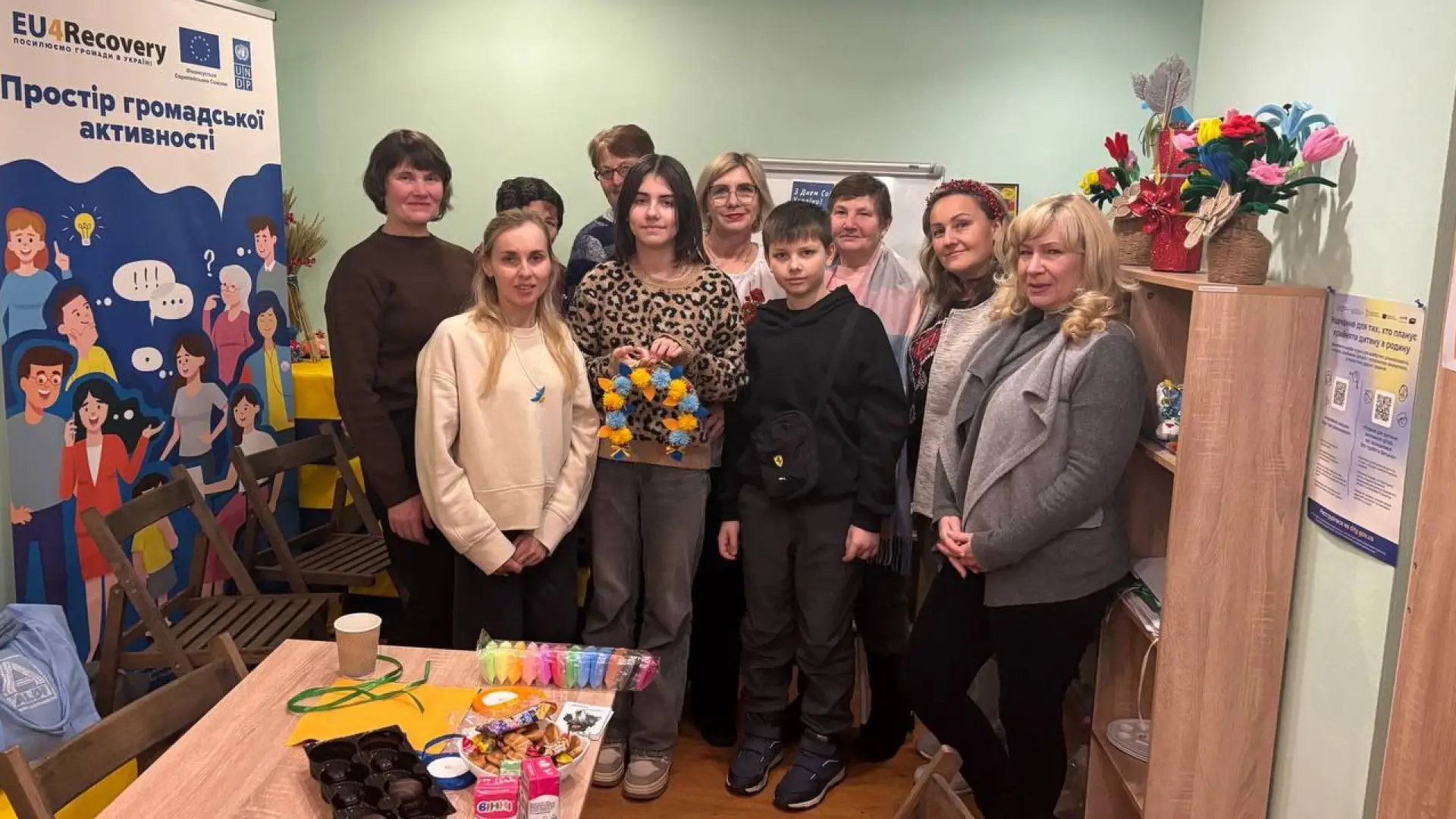 Хаби Сватівської громади Луганщини обʼєднують переселенців
