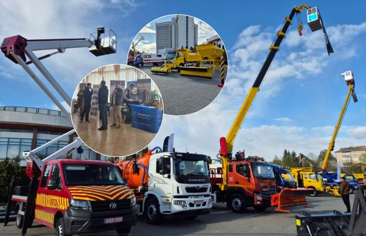 Харківські сміттєвози і дніпровські модулі: до Вінниці привезли новинки спецтехніки …