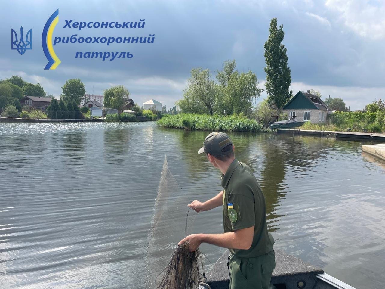 Херсонський рибоохоронний патруль зафіксував три порушення у сфері рибальства