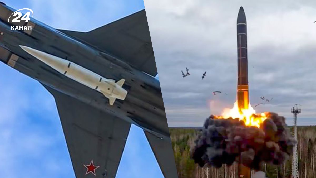 "Циркони", "Кинджали", "Орешник" і не лише: Росія запустила по Україні …