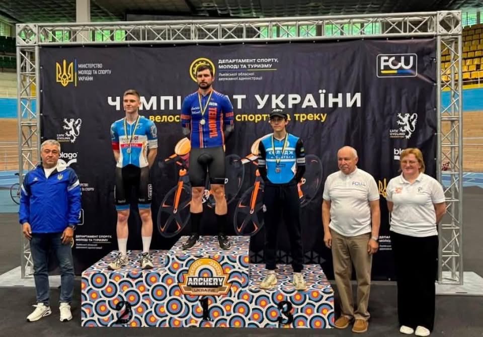 Черкаський велосипедист став призером Чемпіонату України
