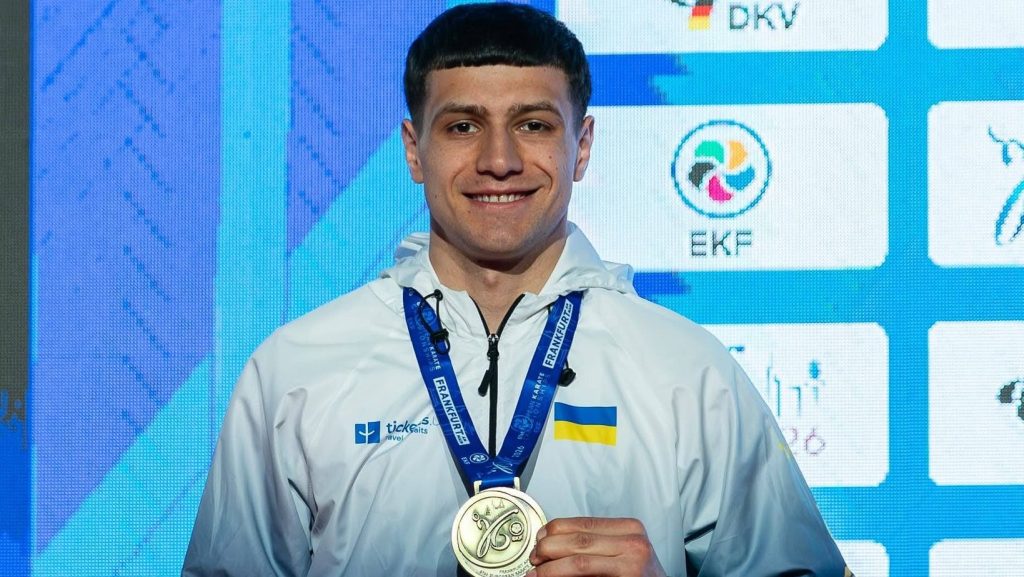 Чернівчанин Андрій Заплітний став бронзовим призером Чемпіонату Європи з карате