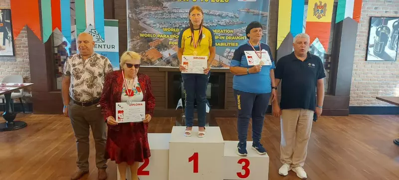 Чернівчанка здобула три медалі на чемпіонаті світу з шашок серед …