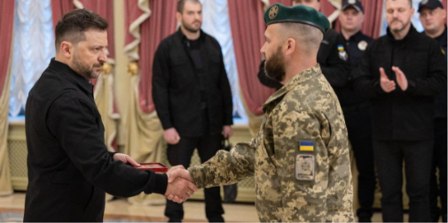 Чотирьох прикордонників з Волині нагородили орденами (фото)