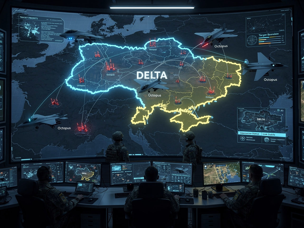 ШІ-координація: як DELTA керує перехоплювачами Octopus