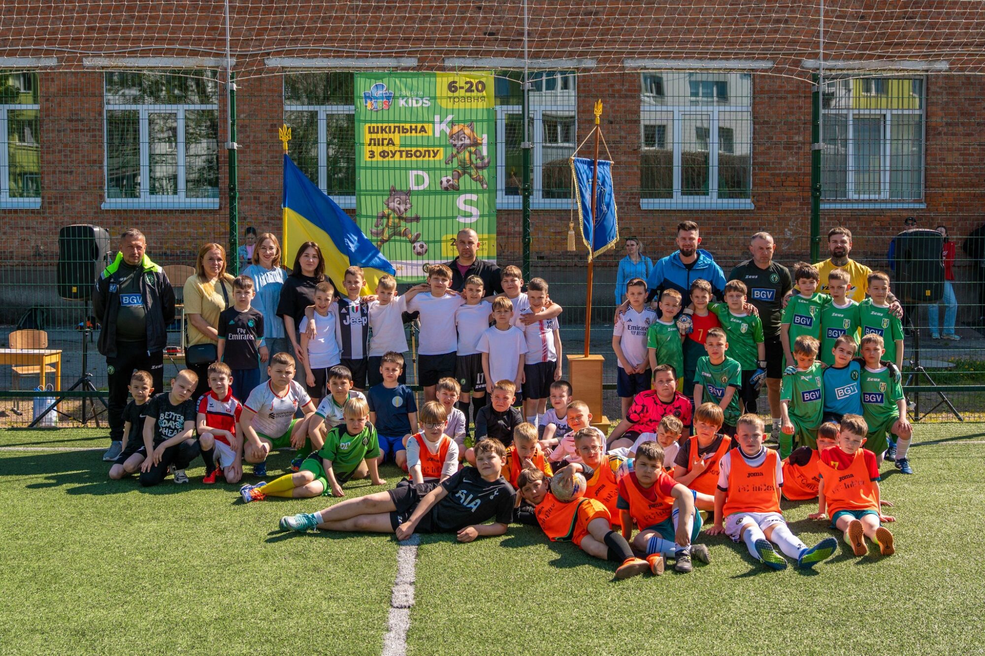 Шкільна ліга «BGV KIDS-2026» стартувала у Житомирі: 30 команд змагатимуться …