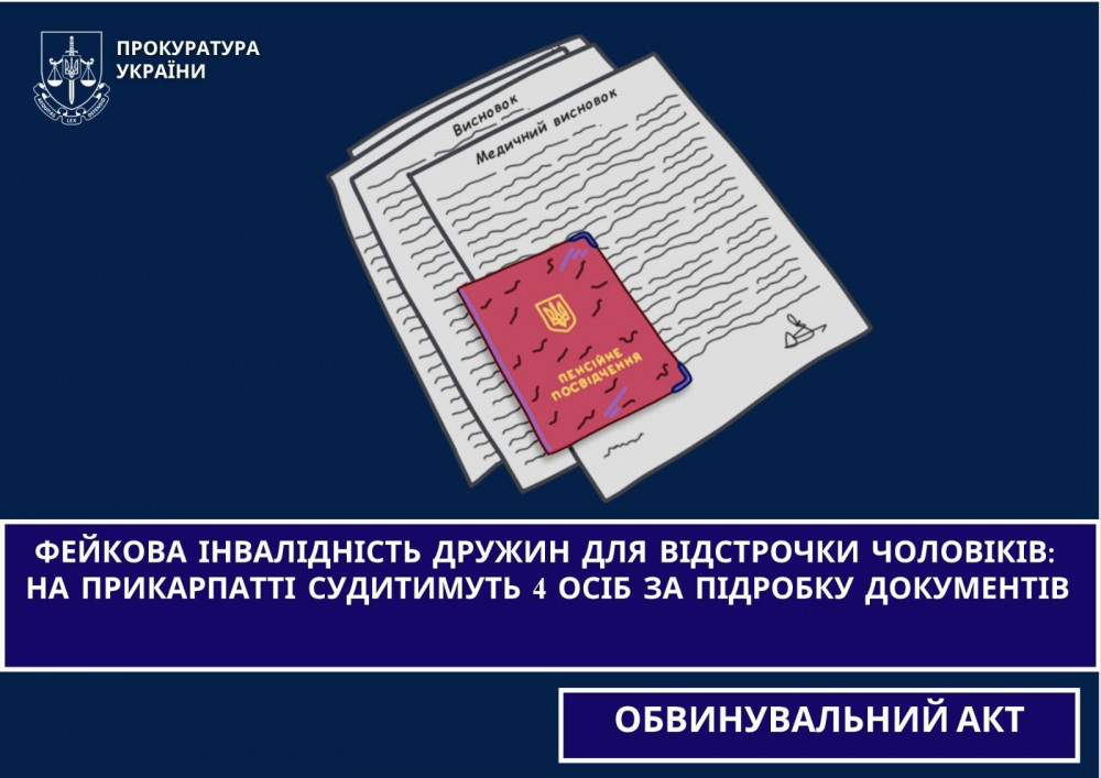 Штучне оформлення інвалідності дружинами для ухилення чоловіків від служби: на …
