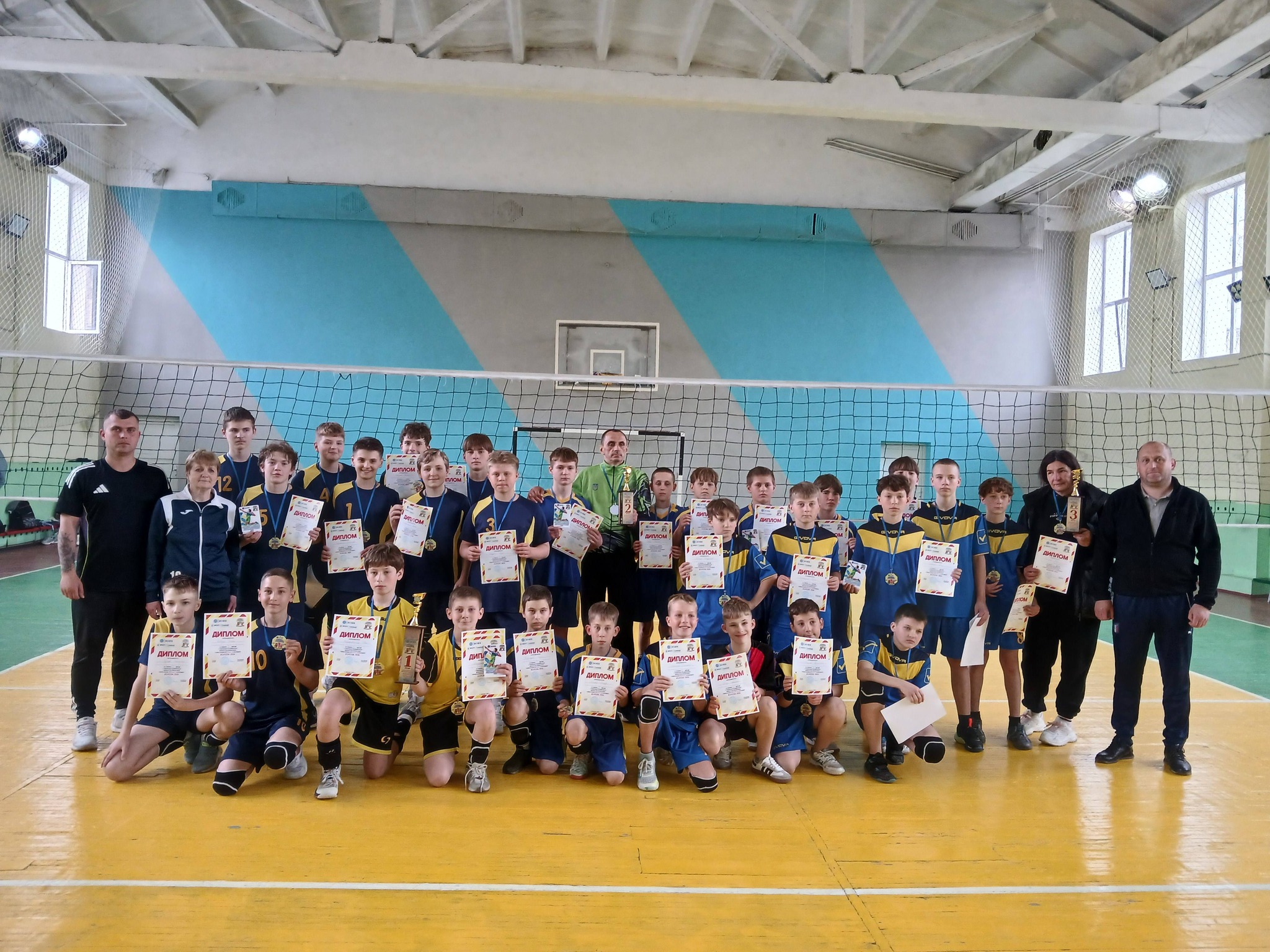 Юнаки Жмеринської ДЮСШ стали чемпіонами Вінниччини з волейболу