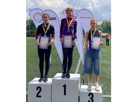Юна самарчанка виграла Всеукраїнські змагання з легкої атлетики