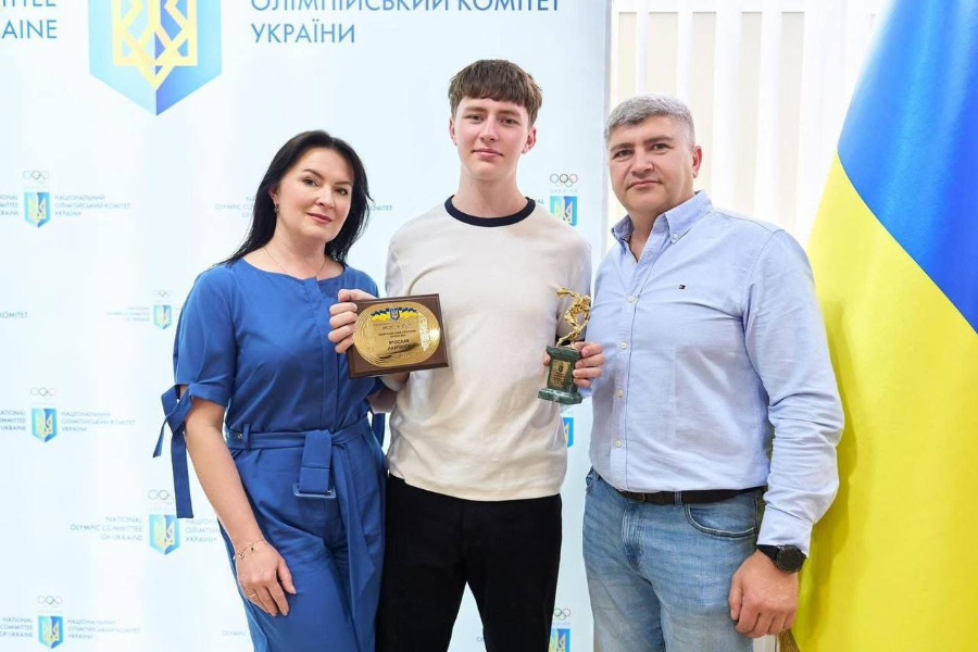 Юний скелетоніст із Житомира Ярослав Лавренюк — найкращий спортсмен березня …