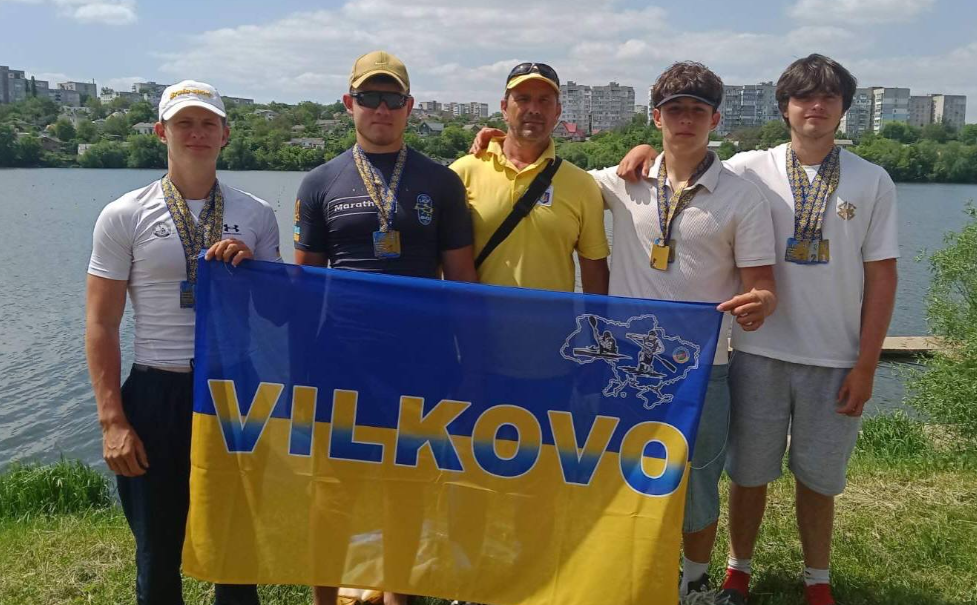 Юні веслувальники Вилківської ДЮСШ підкорили чемпіонат України