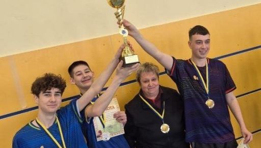 Харківські спортсмени здобули "золото" чемпіонату України з настільного тенісу