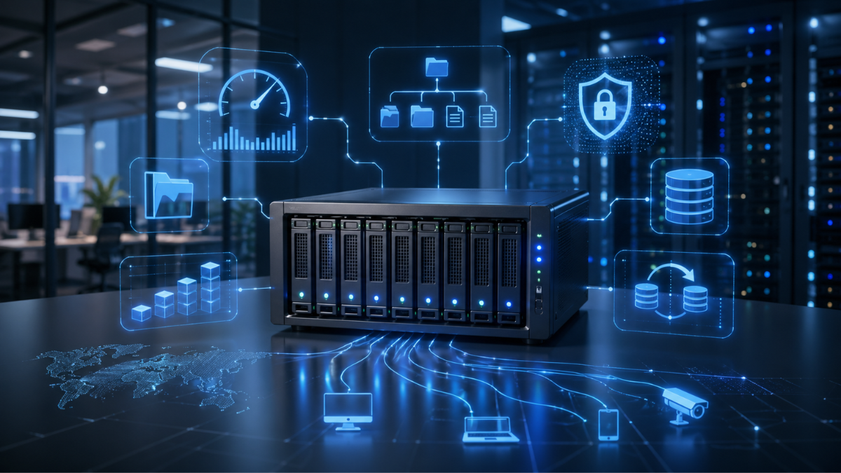 Як вибрати NAS-сервер: 7 практичних критеріїв для централізованого зберігання даних …