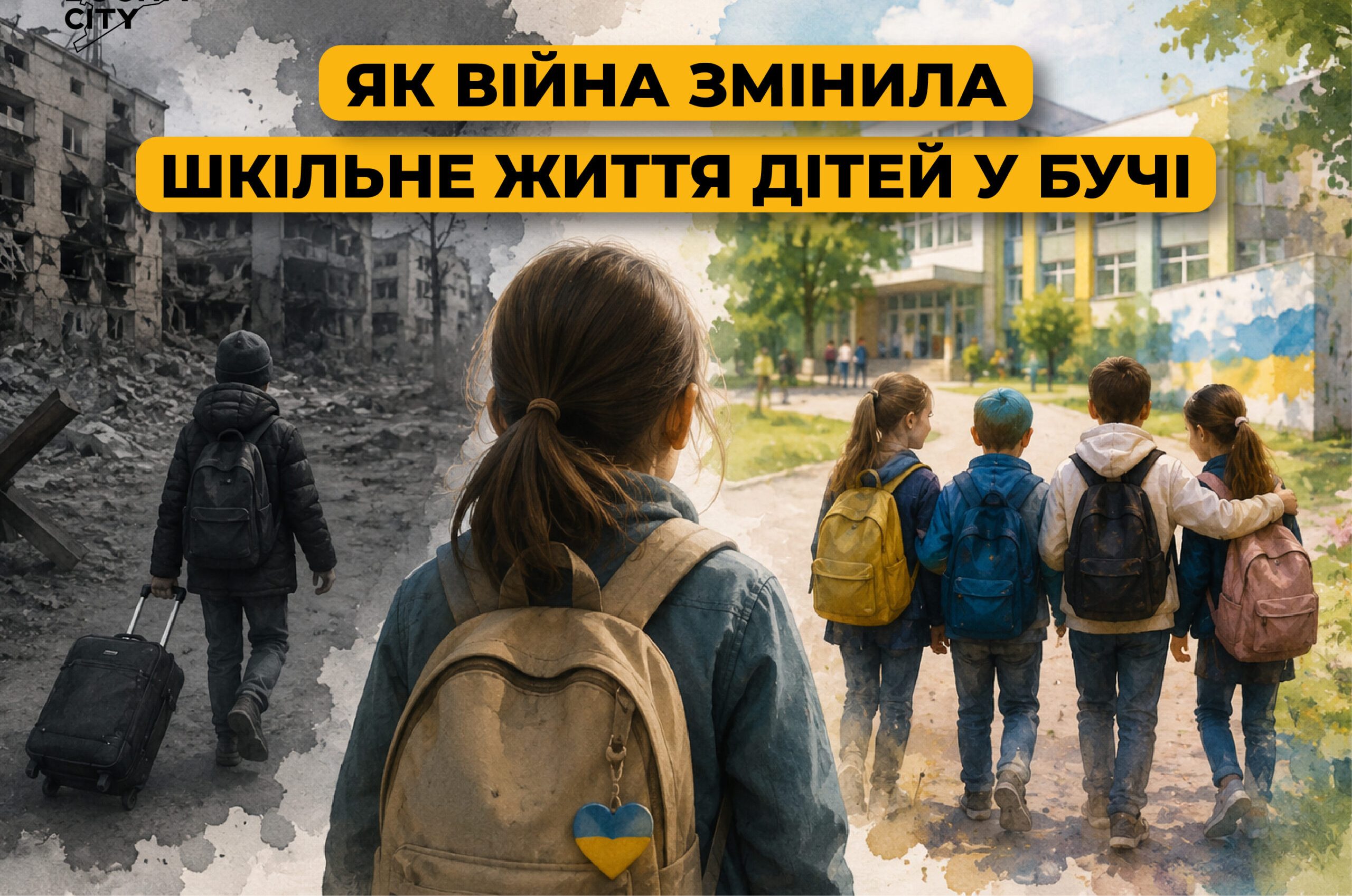 Як війна вплинула на навчання дітей у Бучі