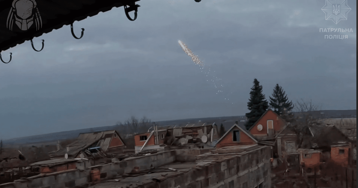 «Я вперше таке бачив». Над Костянтинівкою збили російський дрон-«дракон» з …
