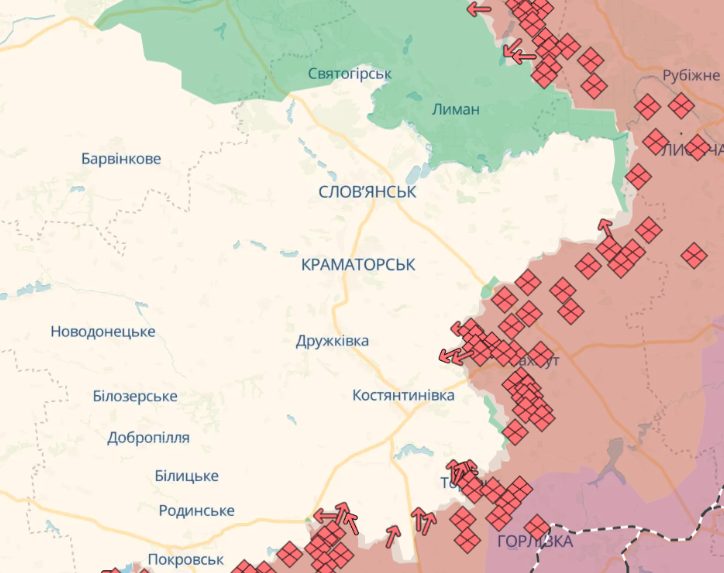 Окупанти концентрують сили для захоплення Слов’янсько-Краматорської агломерації