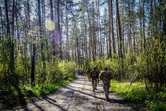 На Харківщині молодші лейтенанти Нацгвардії отримали на зборах новий досвід