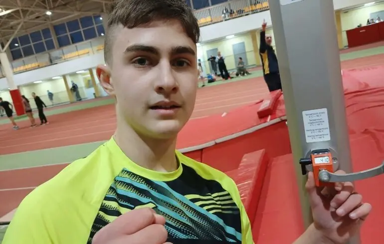 13-річний український легкоатлет встановив новий світовий рекорд у Болгарії