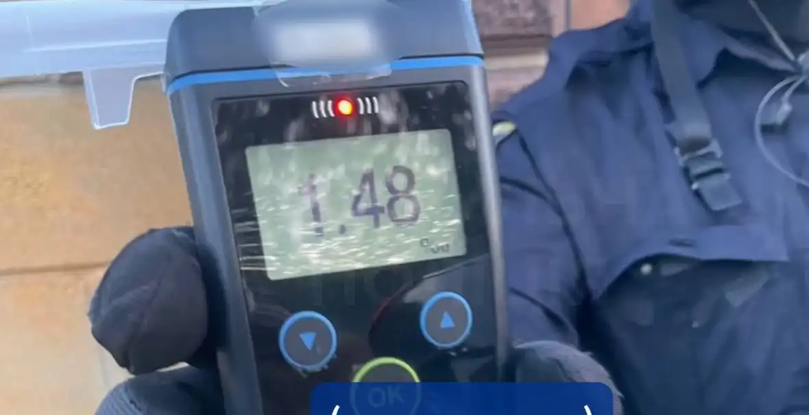 1,48 проміле та погоня: мотопатрульні затримали нетверезого водія на Рівненщині