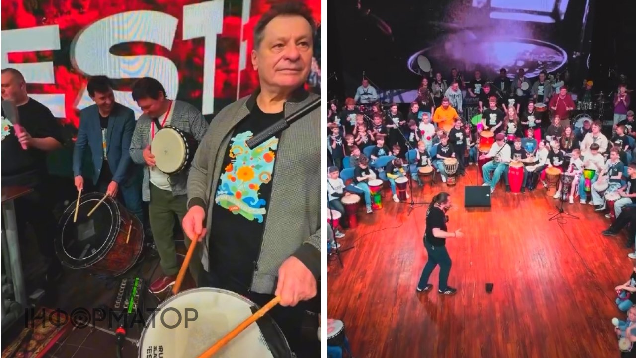 250 людей зіграли на барабанах одночасно у Києві: Drum Island …