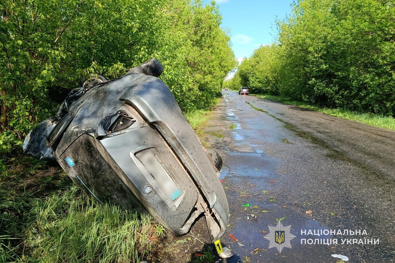 На Охтирщині в ДТП постраждали троє, серед них 3-річна дитина