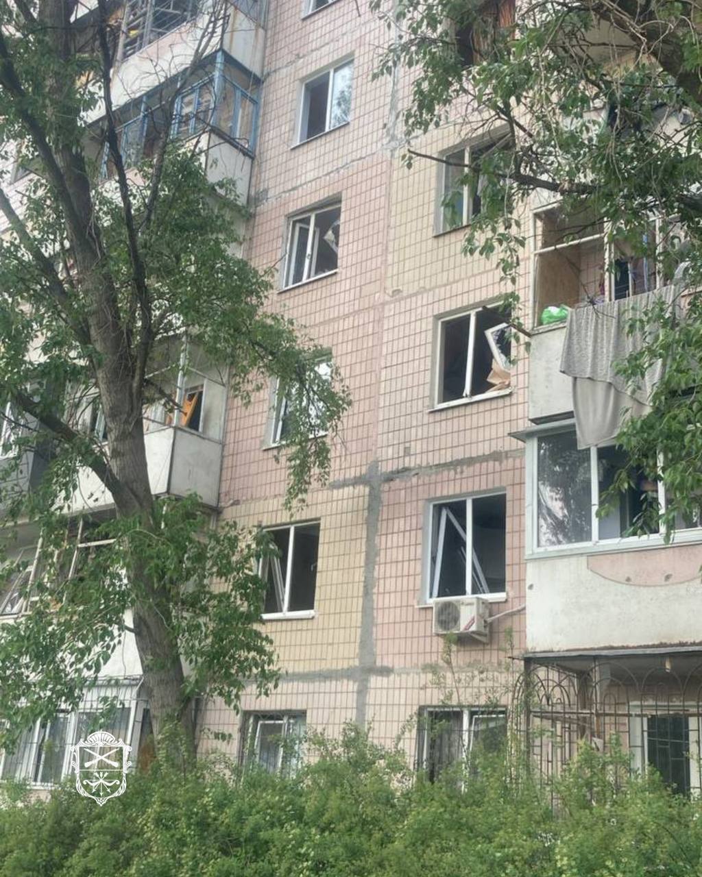 30 будинків пошкоджені в Запоріжжі через атаки 5 травня