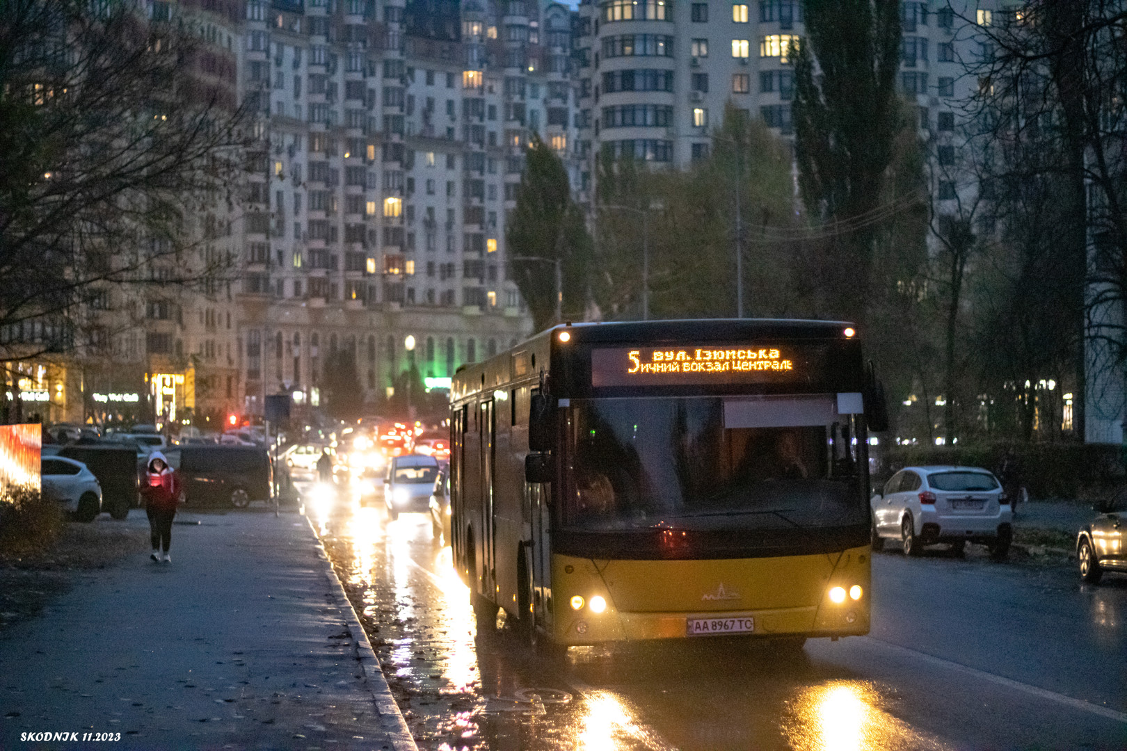 5 автобус Київ: карта маршруту, розклад руху по зупинках