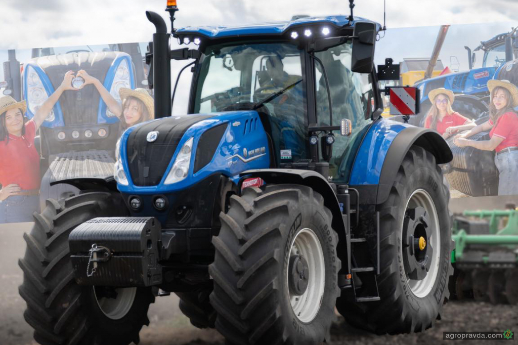 Вперше на агровиставках в Україні представлять трактор New Holland T7.300