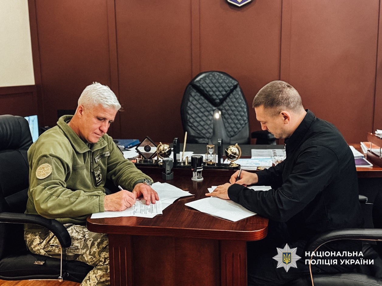Поліція Черкащини підписала меморандум із "Силою Звенигородщини"
