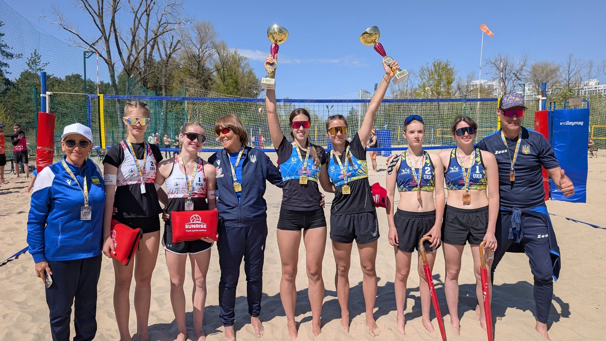 Сум’янка знову виграла чемпіонат України з пляжного волейболу