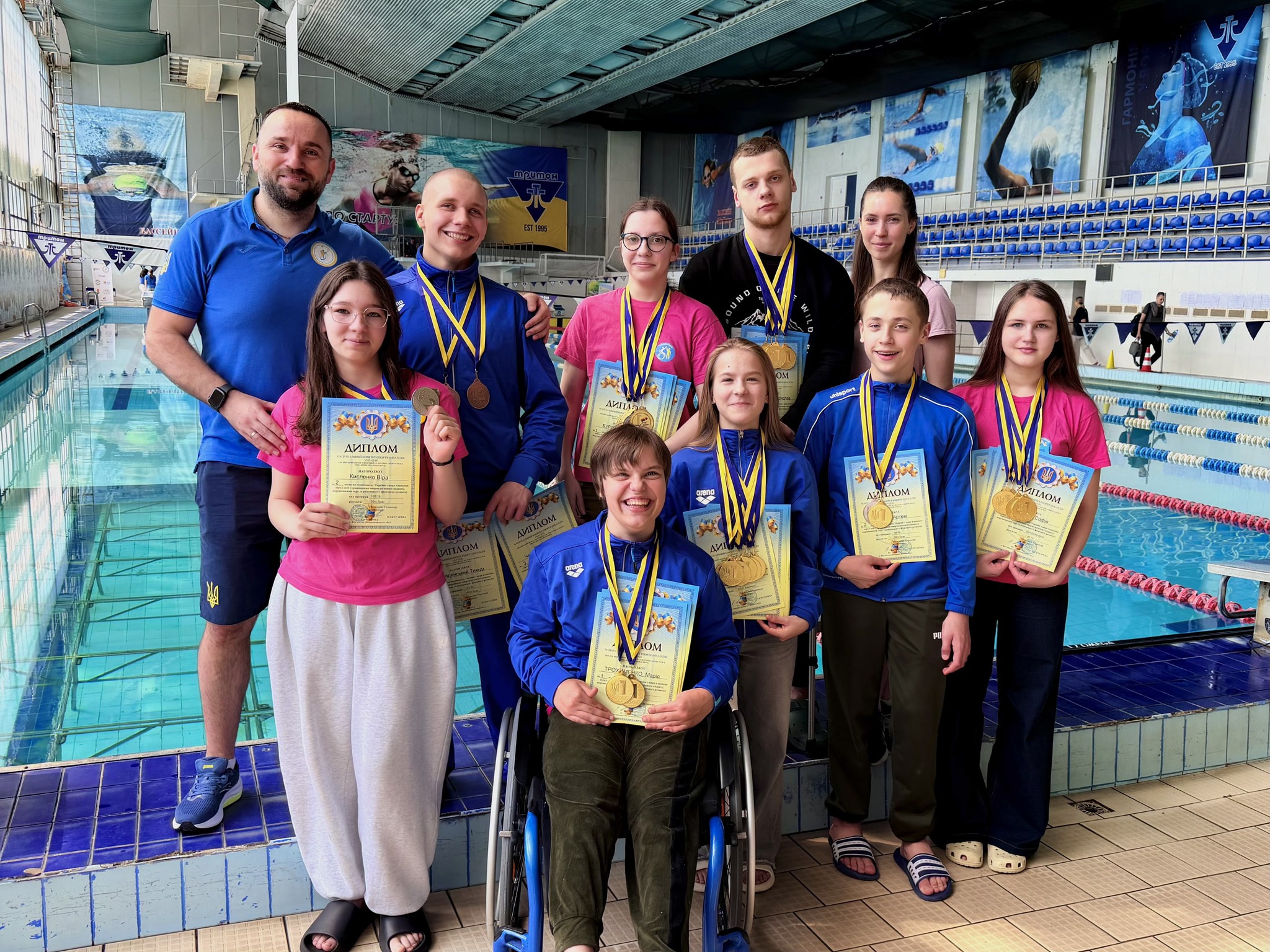 Сум’яни відзначилися на чемпіонаті України з параплавання