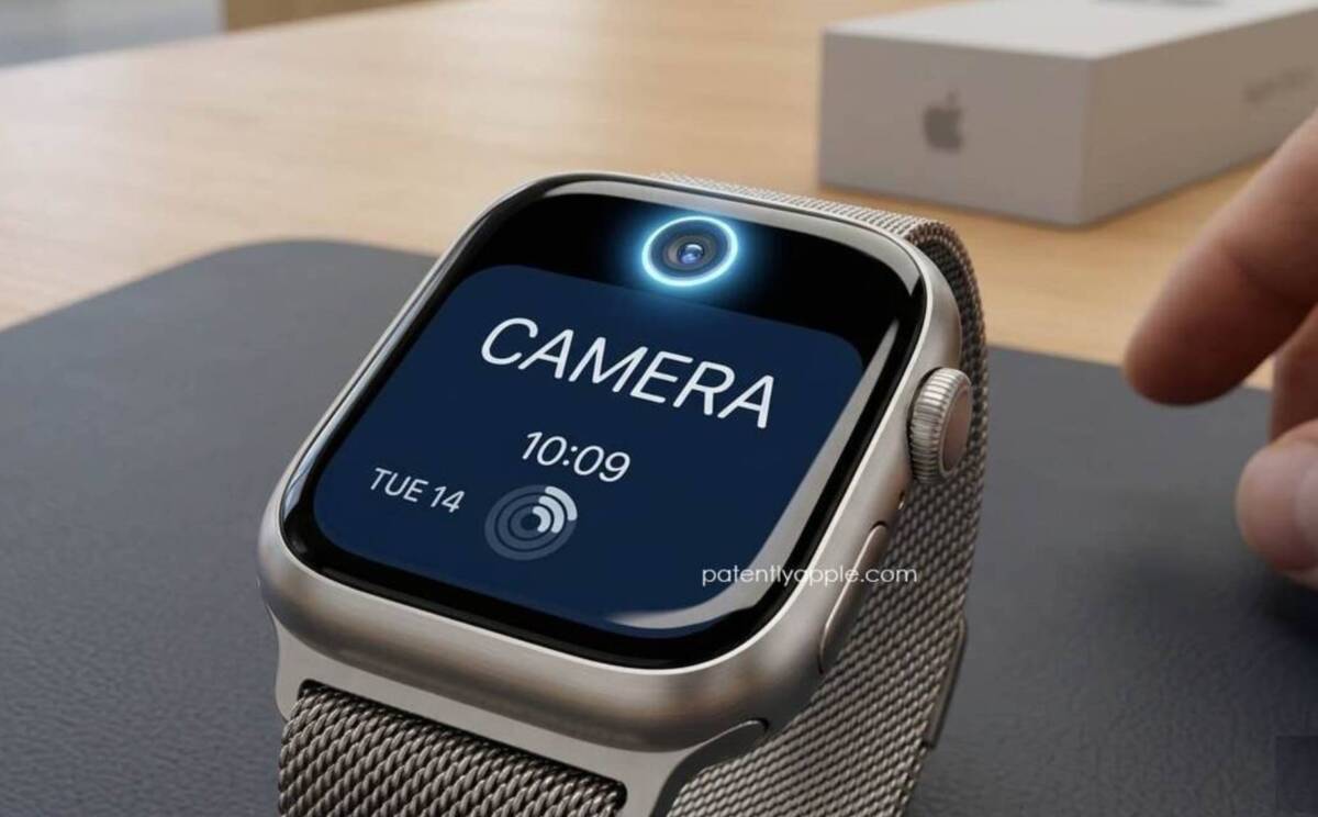 Apple запатентувала Apple Watch із прихованою камерою