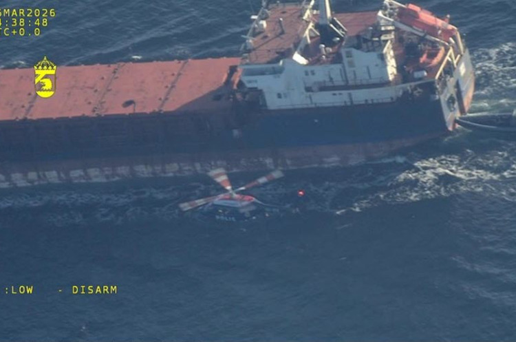 Швеція арештувала підсанкційне судно Caffa: його можуть передати Україні