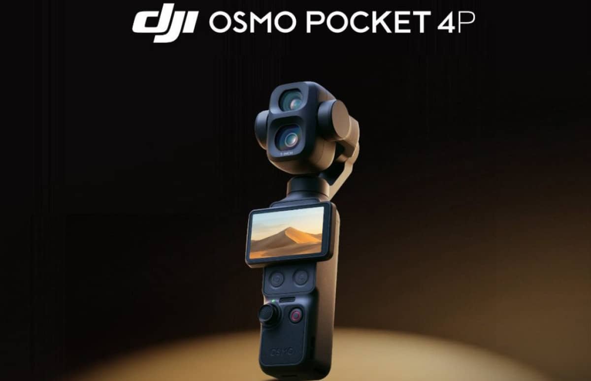 DJI представила Osmo Pocket 4P із фокусом на професійну зйомку