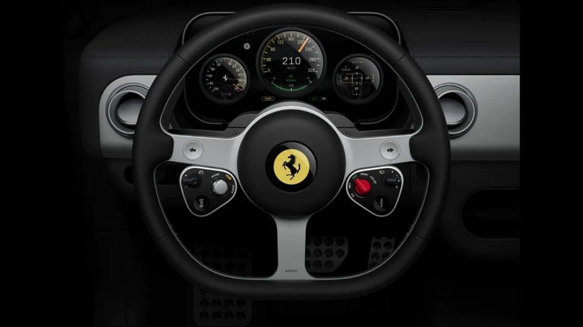 Ferrari Luce отримала футуристичну OLED-панель у якій використали технологію дисплеїв …