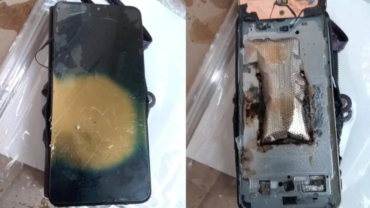 Galaxy S25 FE нібито вибухнув під час зарядки: нові повідомлення …