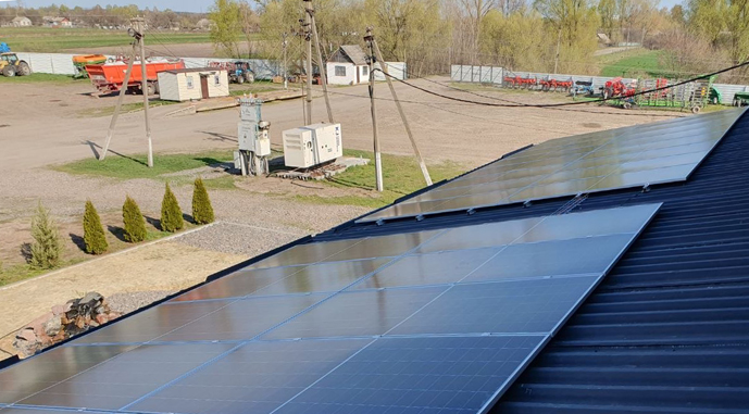 HarvEast перевів на сонячну енергію одну з виробничих баз