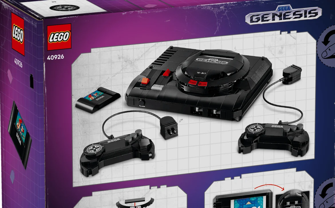 LEGO анонсувала бюджетний набір Sega Mega Drive