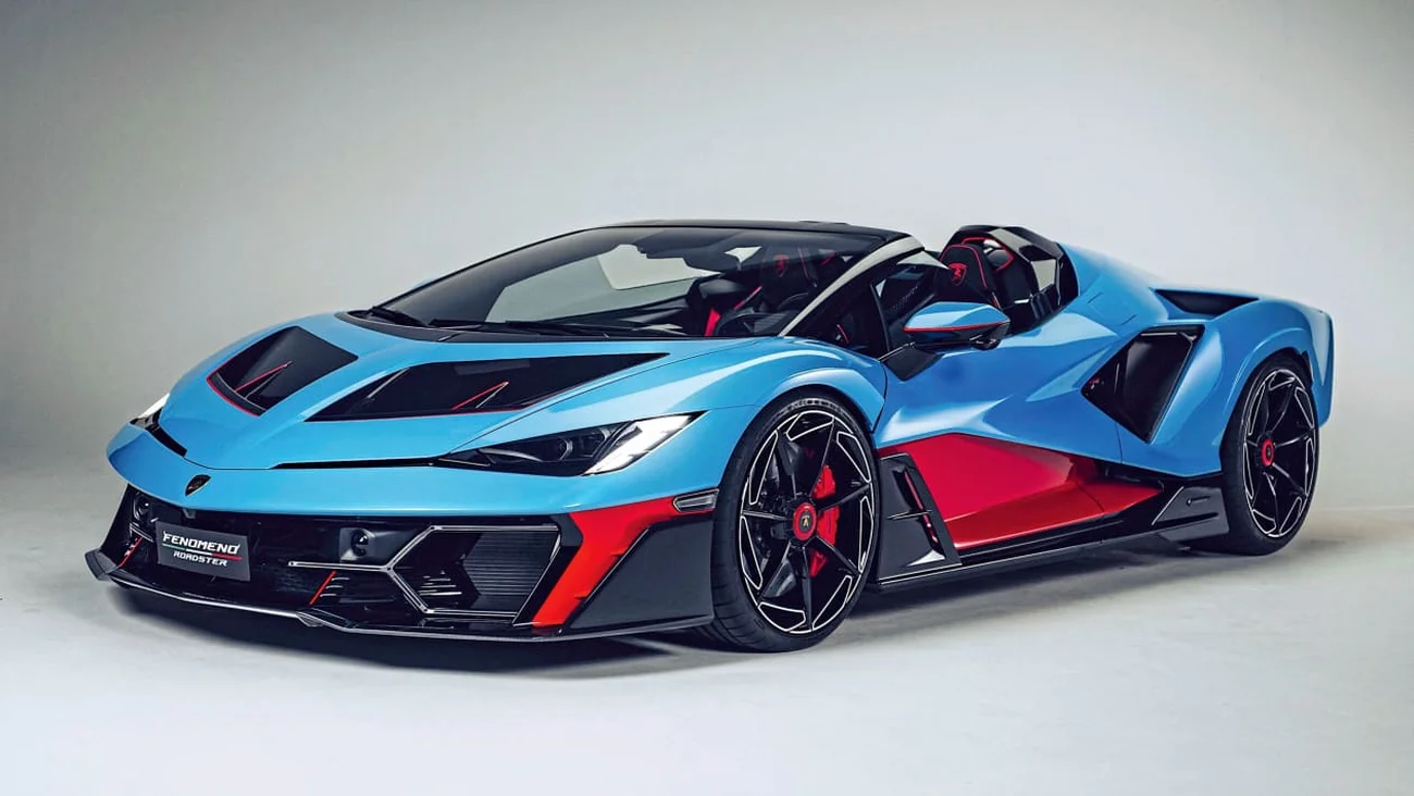 Lamborghini Fenomeno Roadster: гібридний монстр без даху на 1035 к.с.