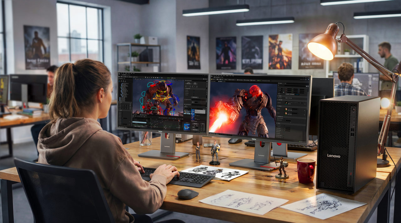 Lenovo ThinkStation P4 дає ШІ-потужність на базі AMD та Blackwell