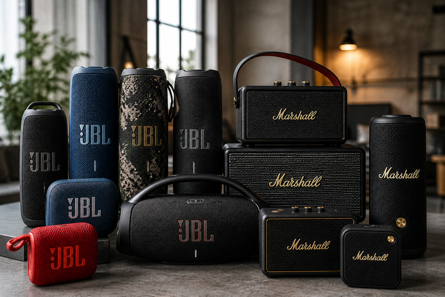 Marshall чи JBL: порівняння портативних колонок