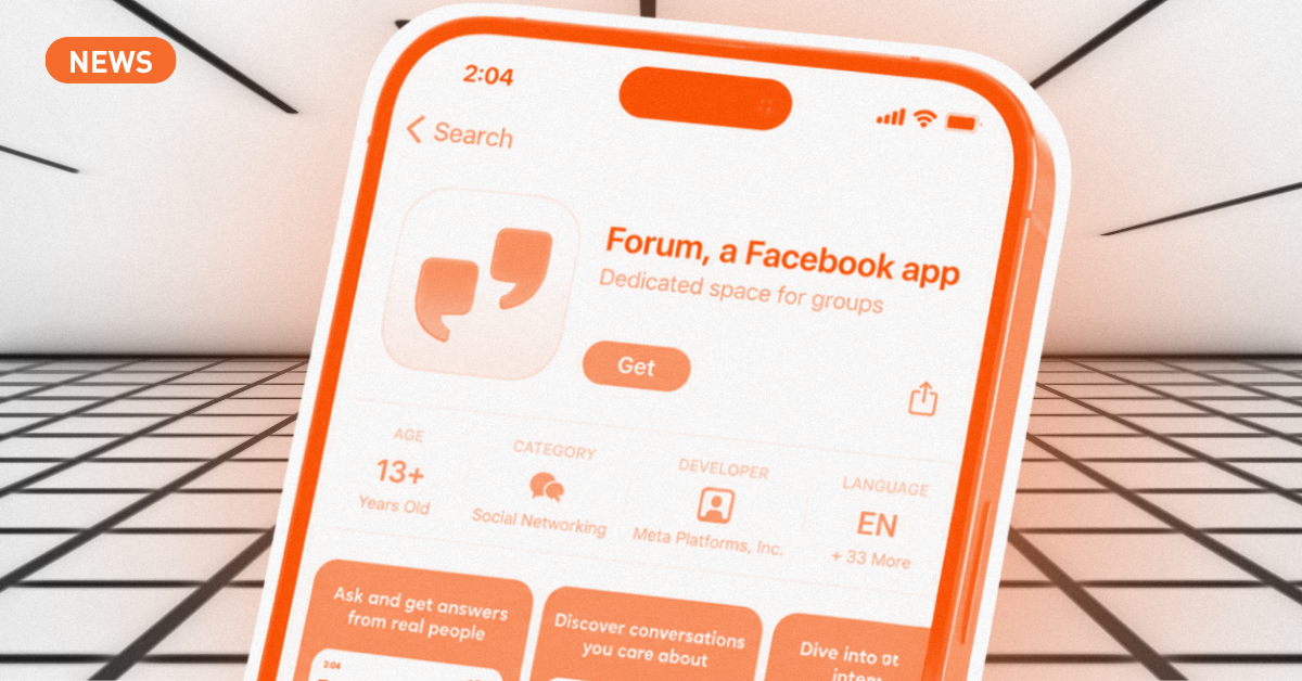 Meta випустила новий застосунок Forum із вайбом Reddit
