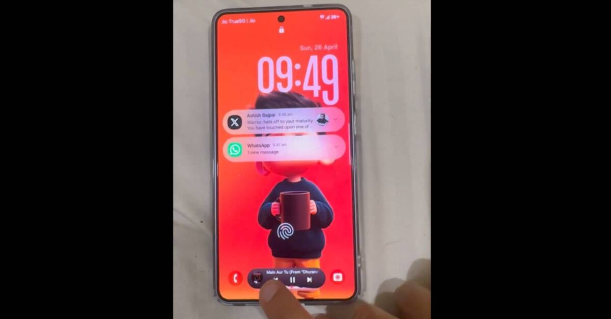 One UI 9 для смартфонів Samsung показали вживу